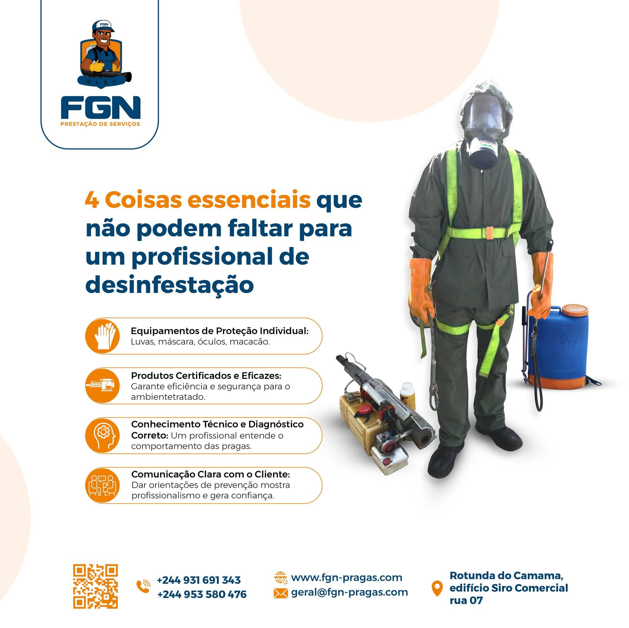 Profissional de Desinfestação